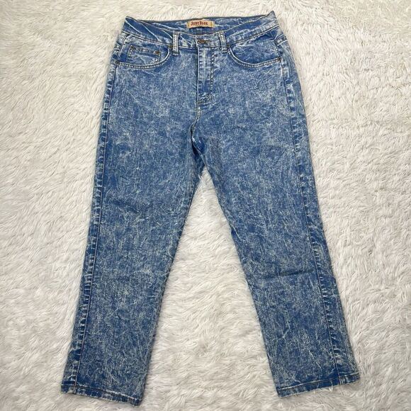 Judy Blue Women‎ Jeans Light Blue Acid Wash Denim Stretch Distressed Slim 4/23 - Picture 1 of 12